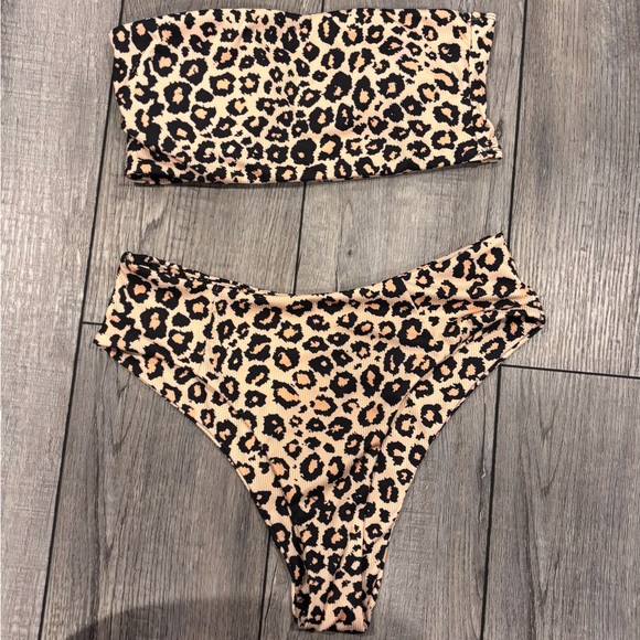 Leopard Print Bikini Set - Picture 1 of 2